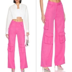 NWT Revolve BlankNYC The Franklin High Waist Cargo Ribcage Pants Size 26